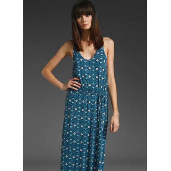 Joie Emilia Ikat Printed Maxi Dress - Picture 1 of 7